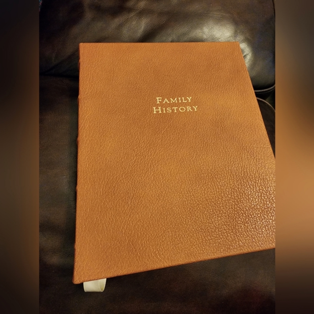 Family History Genuine Leather Book (Bergdorf Goodman)